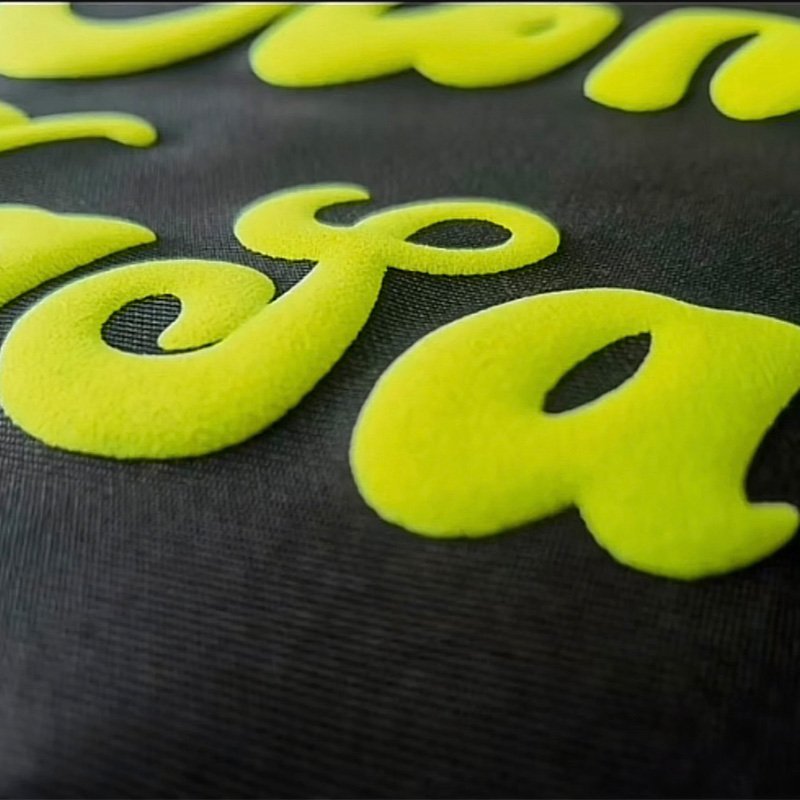 Custom Logo Sticker Plastisol DTF Vinyl for T-shirts Factory Customization New Style 3D Puff Heat Transfer Printing Garment