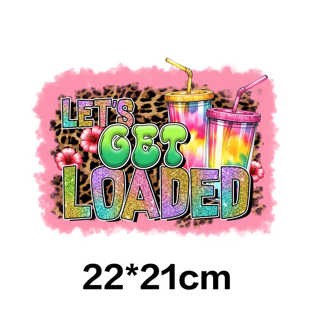 Custom Size Hot Sale Cartoon Dtf Heat Transfer Printing Press Print Transfers Custom T Shirt DTF Thermal Transfer Sticker