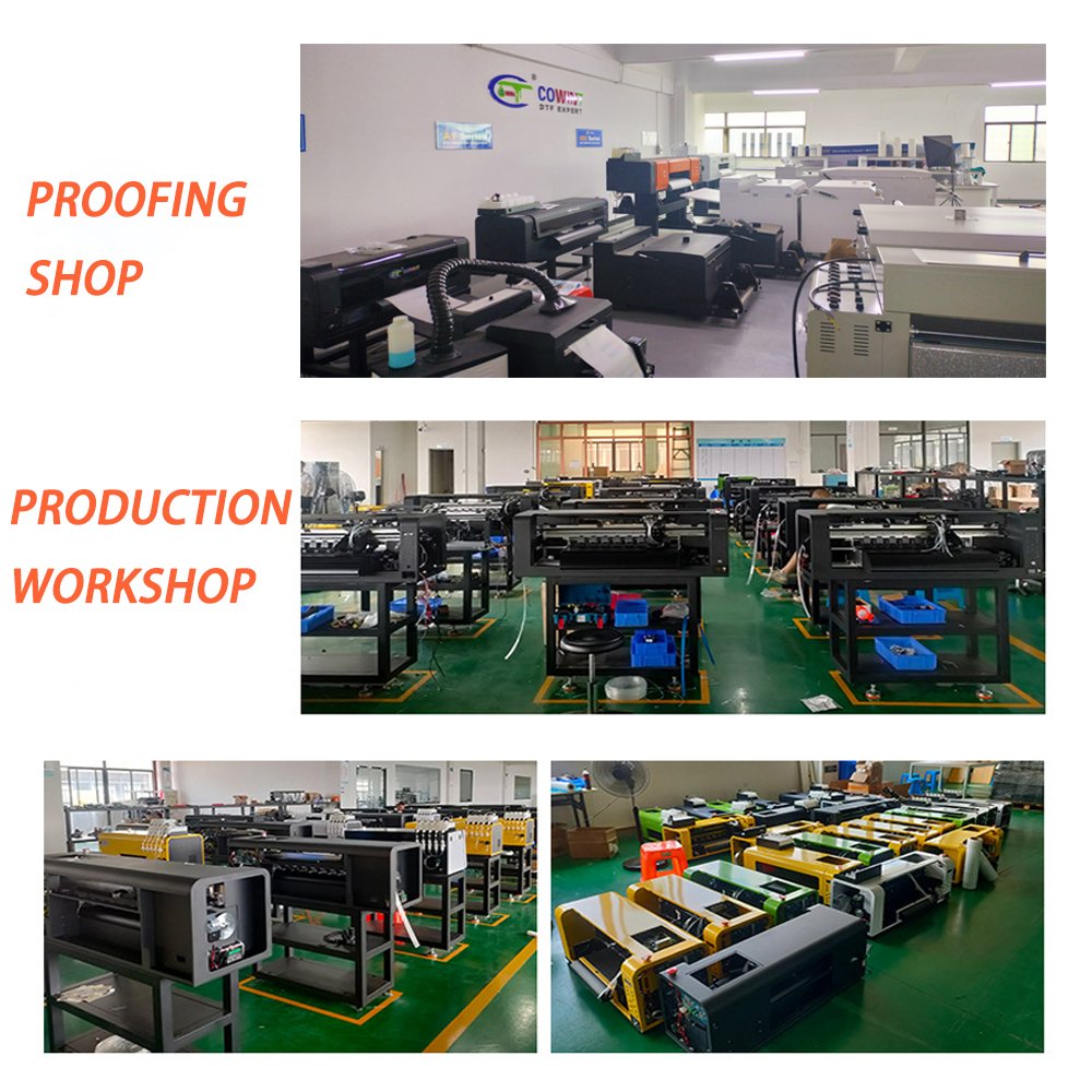 Cowint high speed dtf pro all-in-one printer a3 30cm t-shirt printer pet film industrial dtf printer a3 with oven