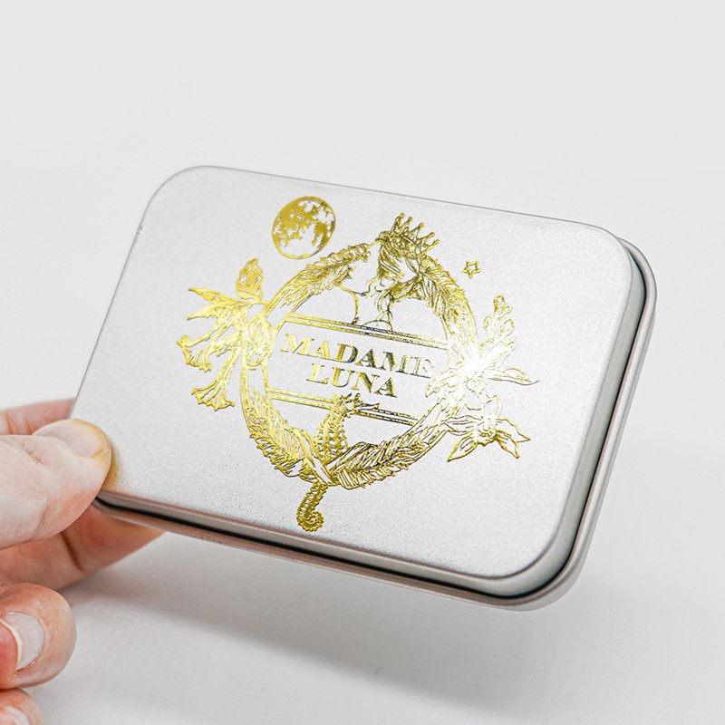 Customized logo Personalized design high-quality printing 3D shiny self adhesive metal transfer sticker Packaging labels