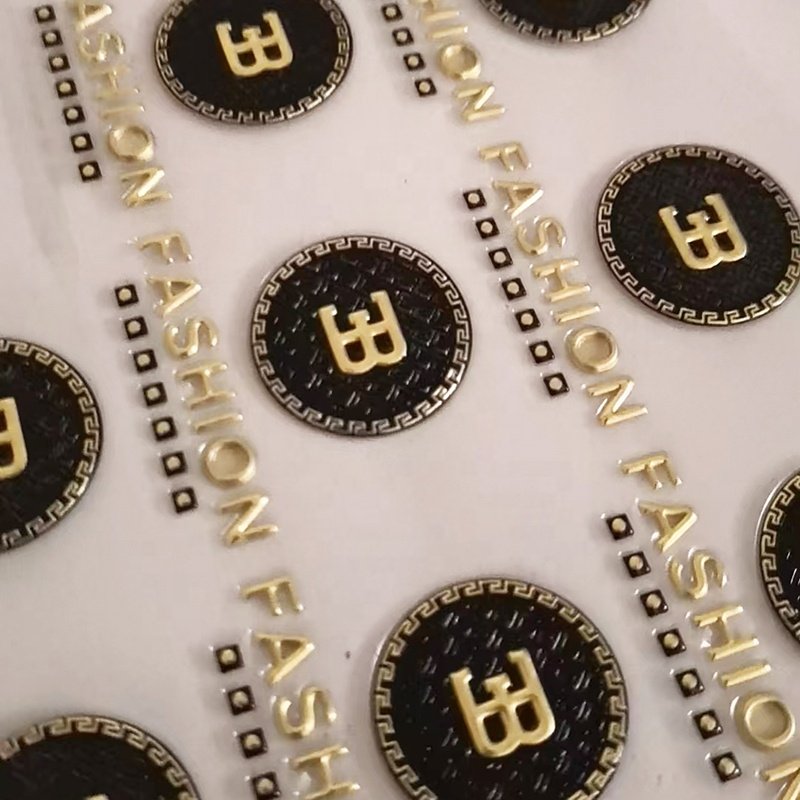 Custom Luxury label OEM Manufacture Heat transfer printing leather patches 3DEmbossed badges TPU PVC Appliques for bags