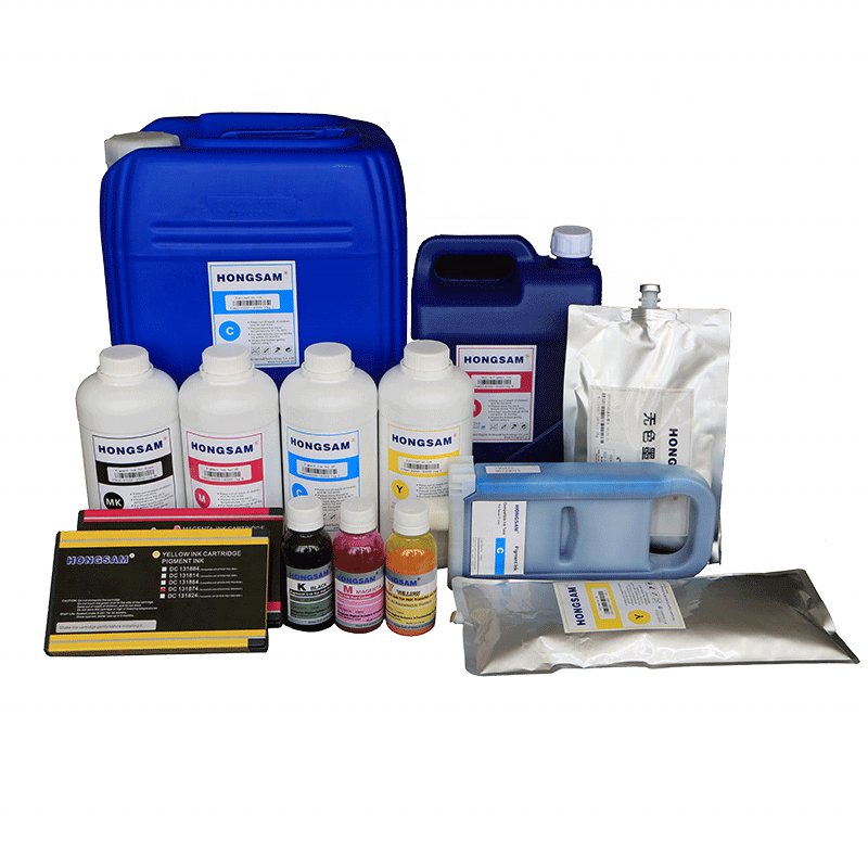 HONGSAM DTF PET transfer film printing pigment ink DTF ink for DTF printer Epson 4720 i3200 DX5 XP600 heads