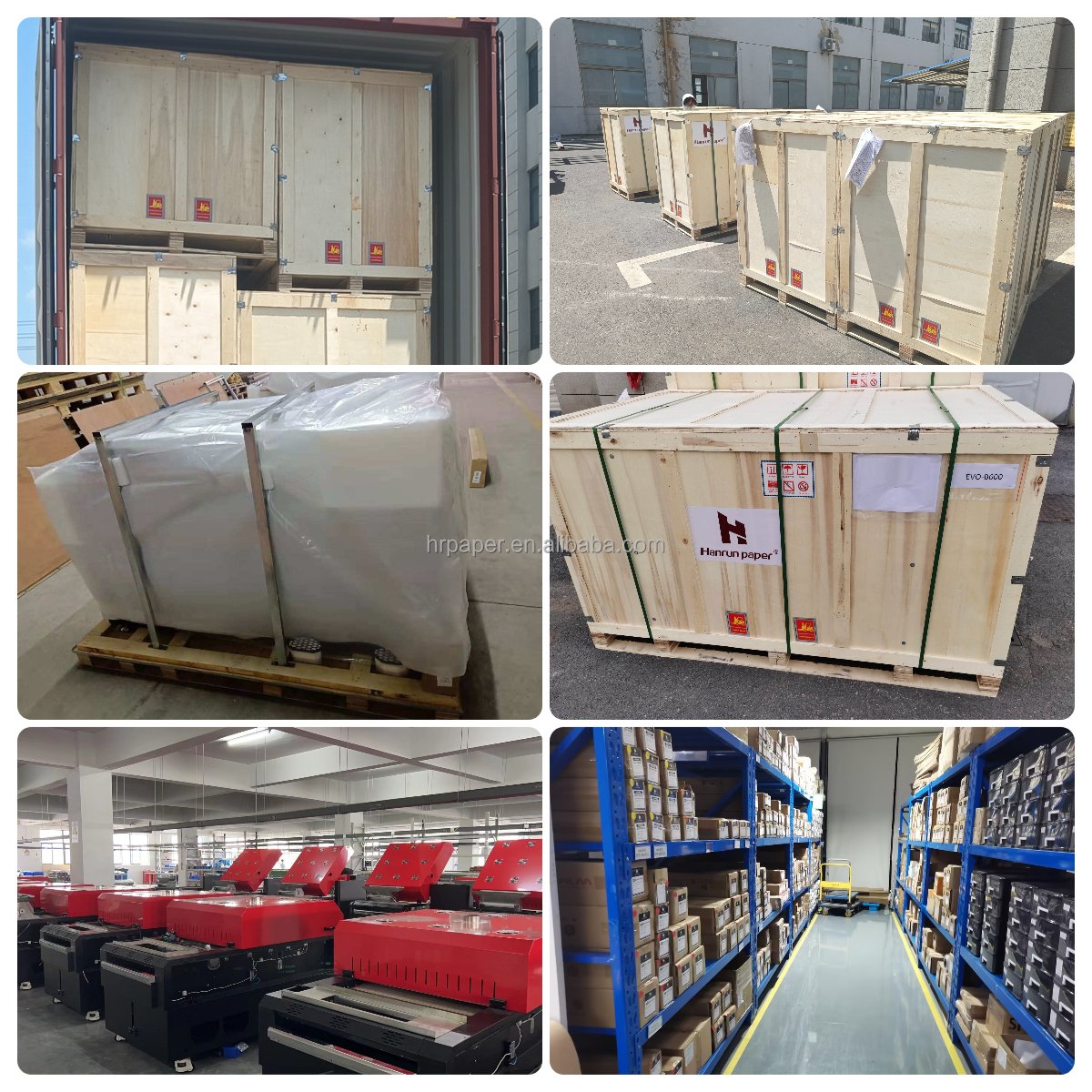 Hanrun paper 120cm I3200 industrial dtf printer 5 head 50 Sqm/h dtf printer printing machine all in one