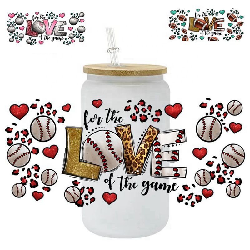 60+ Trend Football NFL Team UV DTF Cup Wraps Transfers Stickers Decals Ready To ship Football Sports UV DTF Cup Wraps For Cups
