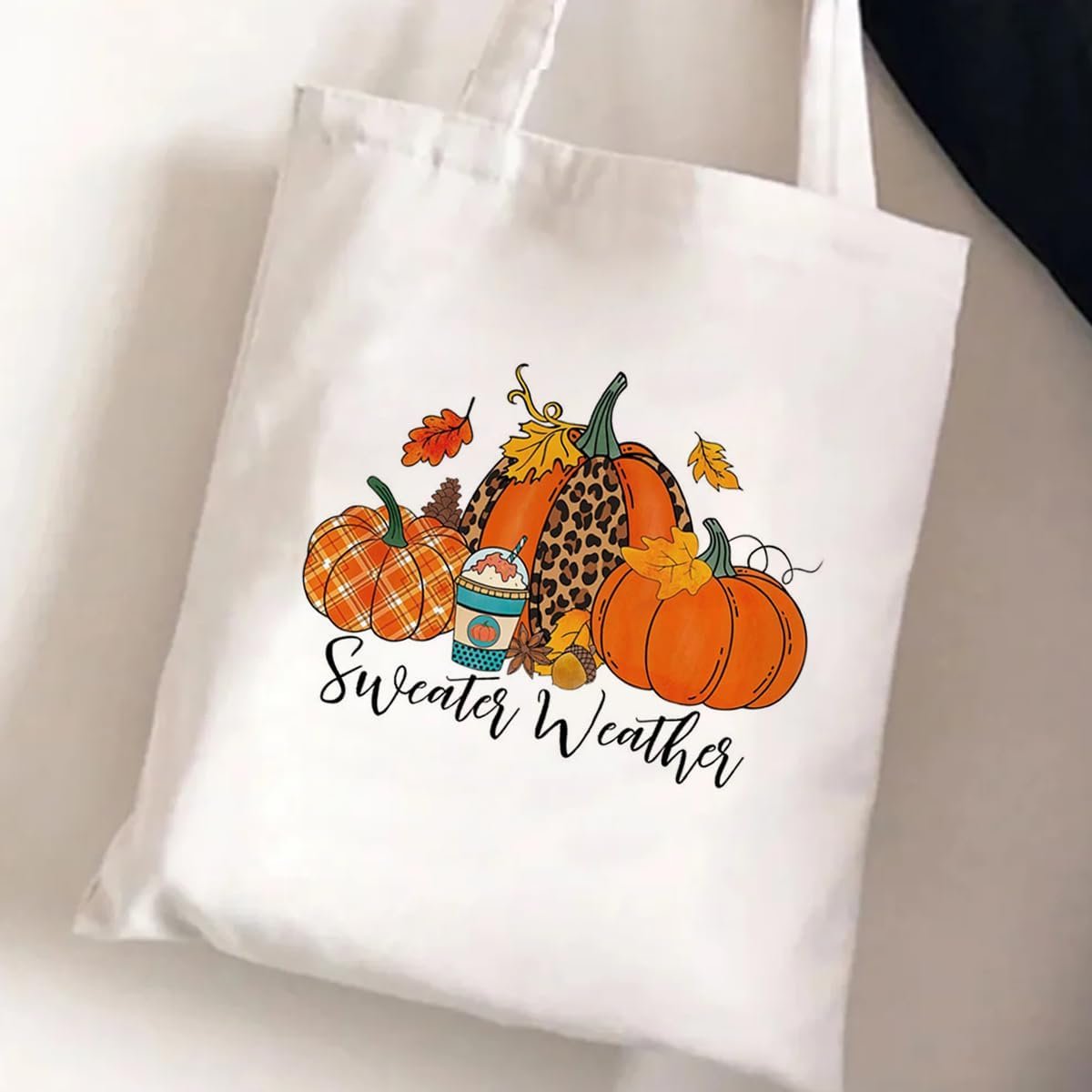 Fall Iron Heat Transfer for T-Shirt Autumn Pumpkins Maple Leaves Gnome Design Heat Transfer Stickers Thanksgiving Day Decoration