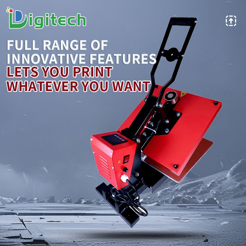 Digitech High Pressure 40*50cm T-shirt Heat Press Machine Heat Transfer Printing Machine for T-Shirt Sublimation Printing