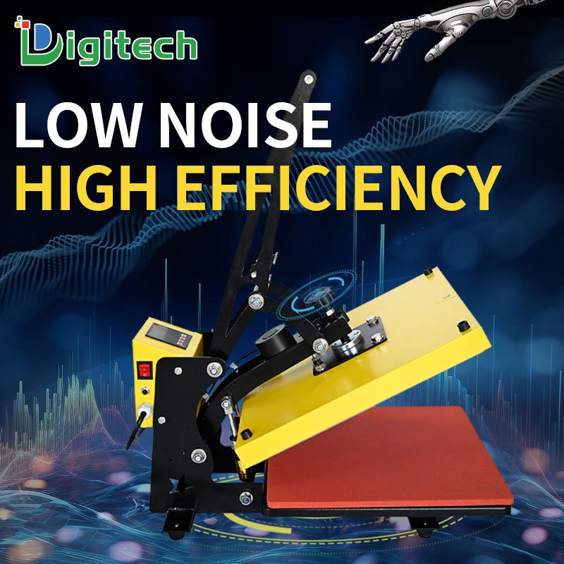 Digitech High Pressure 40*50cm T-shirt Heat Press Machine Heat Transfer Printing Machine for T-Shirt Sublimation Printing