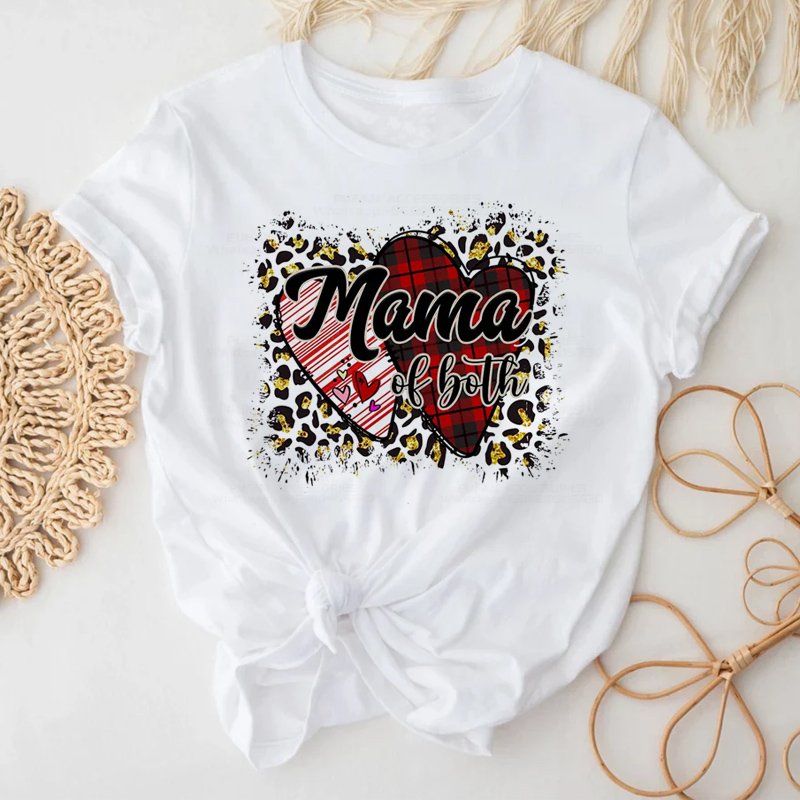 Custom Mother's Day Dtf Ready To Press Screen Transfer Print Transfers Mom Custom Iron On Heat Transfer Vinyl