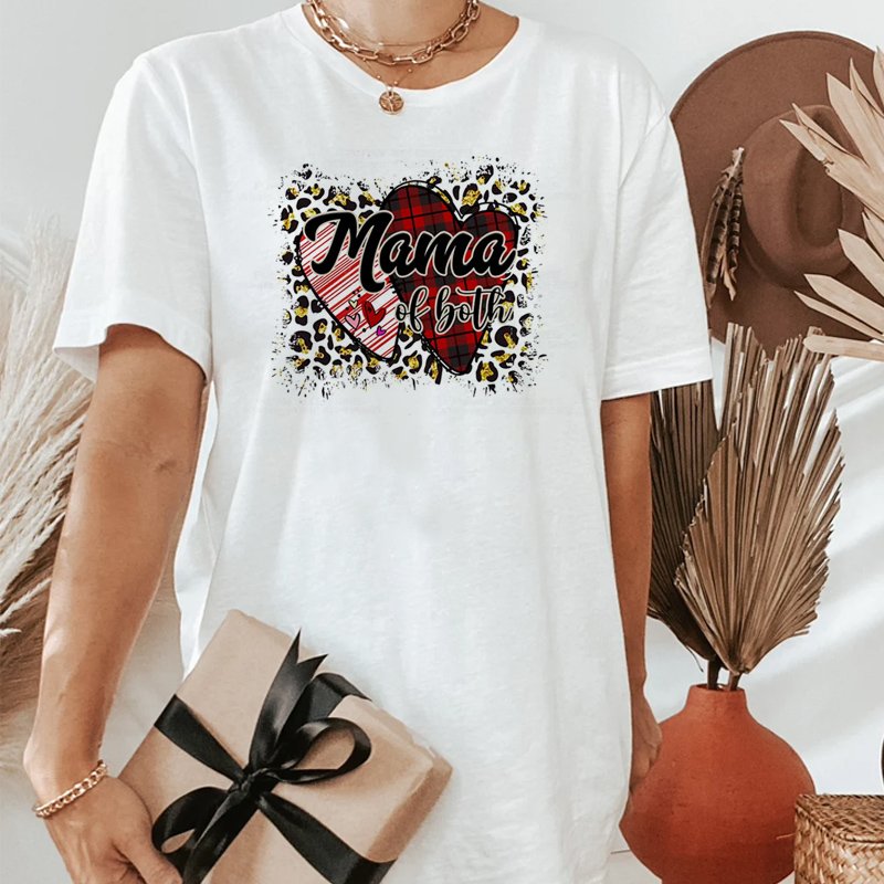 Custom Mother's Day Dtf Ready To Press Screen Transfer Print Transfers Mom Custom Iron On Heat Transfer Vinyl