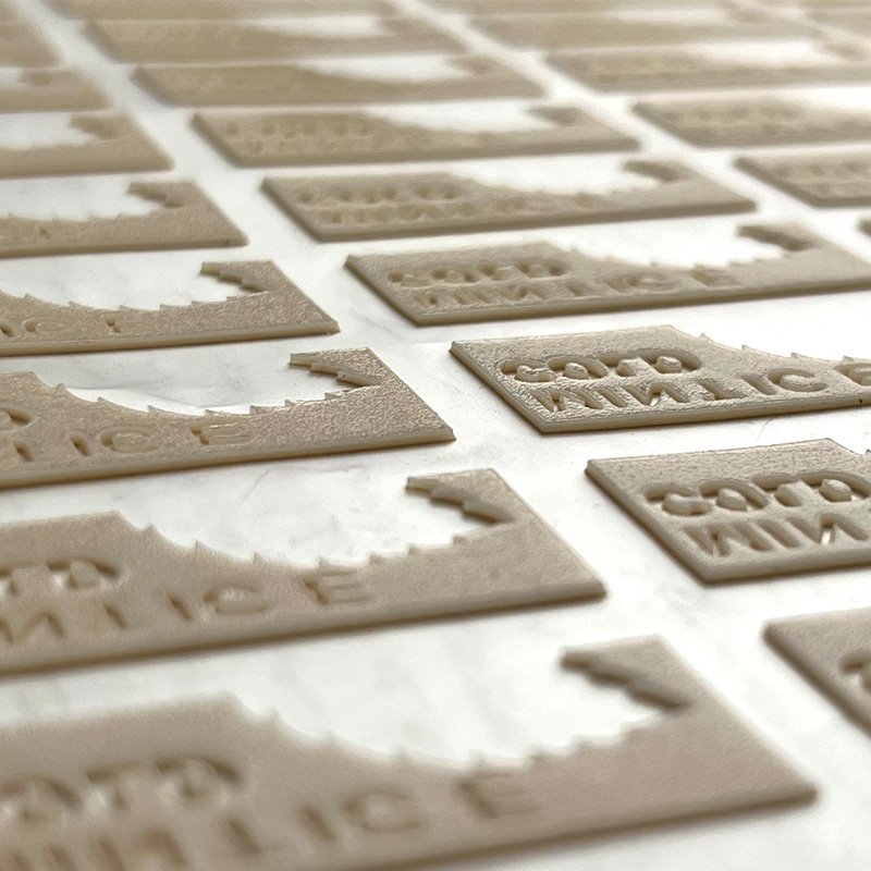 custom logo sticker labels dtf screen print plastisol silicon heat transfers printing designs for t shirts 3D puff vinyl