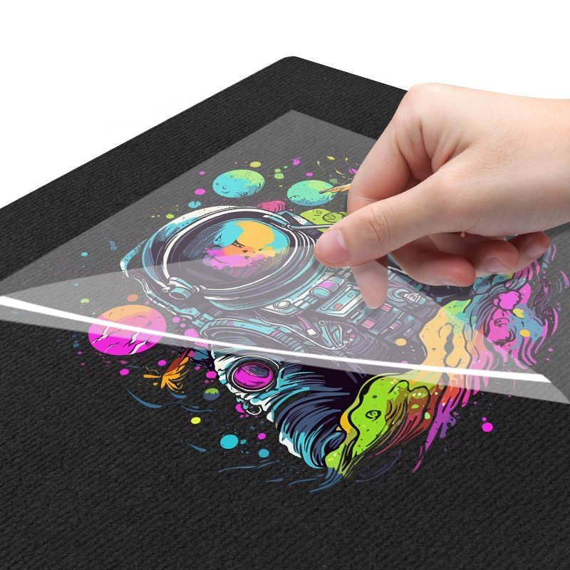 Factory Wholesale Custom DTF Transfer Sheet Ready to Press Vinyl Heat Transfer Printing Design for T-Shirts