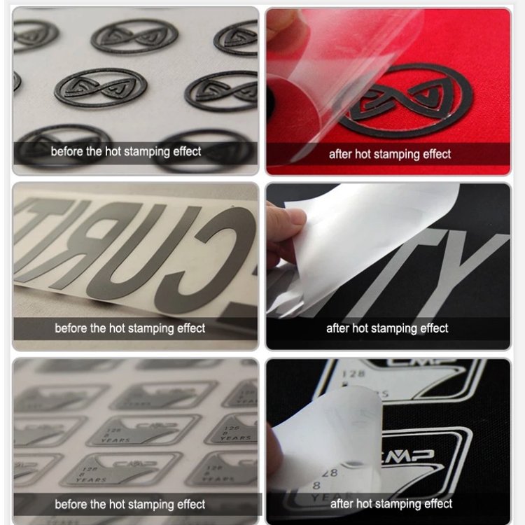 Custom embossed heat transfers 3D silicone rubber heat transfer label for clothing