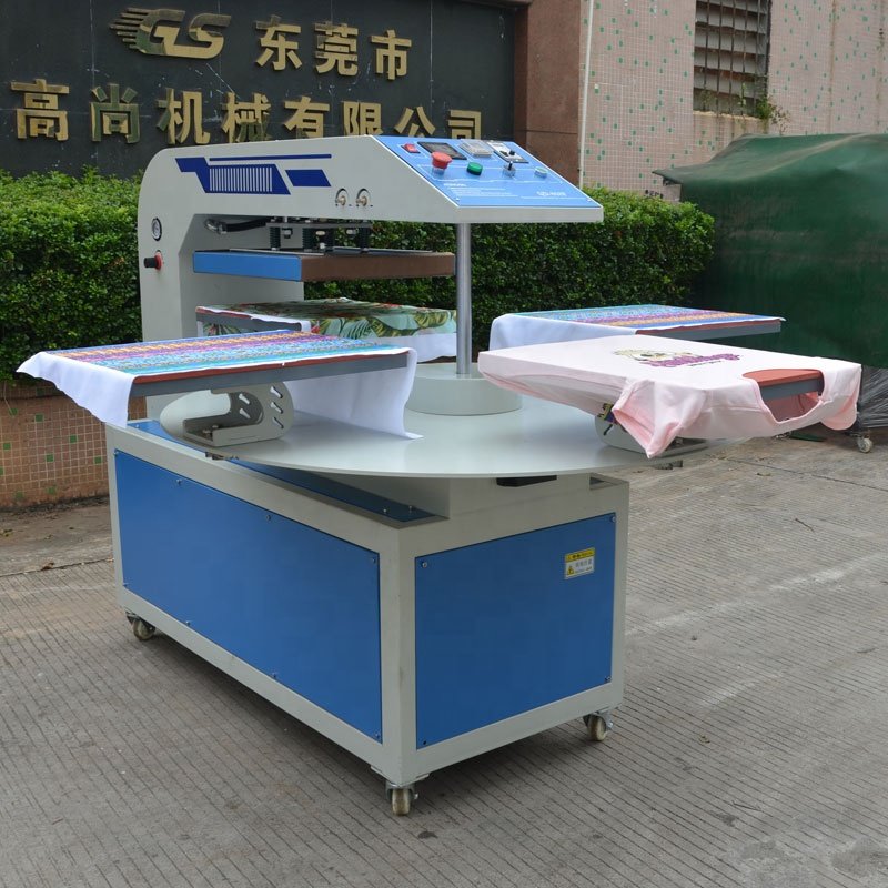 Carousel A4 Sublimation Flat Four Station Heat Press Machine