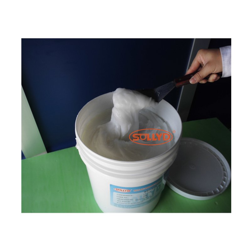 PUFF high density 3D SOLLYD Screen printing SILICONE ink for auto machine textile printing