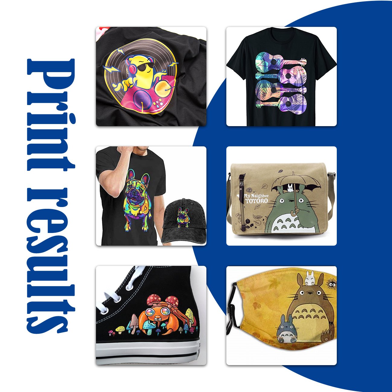 Erasmart Dtf Printer T Shirt Printer Digital T-Shirt Printing Machine Satin Ribbon Printer Machine