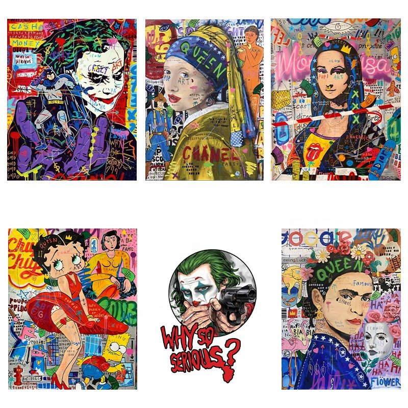Art print Diy Iron-on Decals DTF Screen Print Heat Transfers For Clothing T Shirt Thermo Patches Stickers Custom For Hoodies