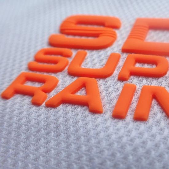 Iron On silicon Heat Transfers Patches Manufacturer Custom Printed 3d Emboss Tpu Silicone Heat Transfer Label