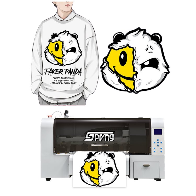 Spring 30cm Small Super Cheap DTF Printer T Shirt for DIY T Shirt and Garment Printing with xp600 i3200 print head