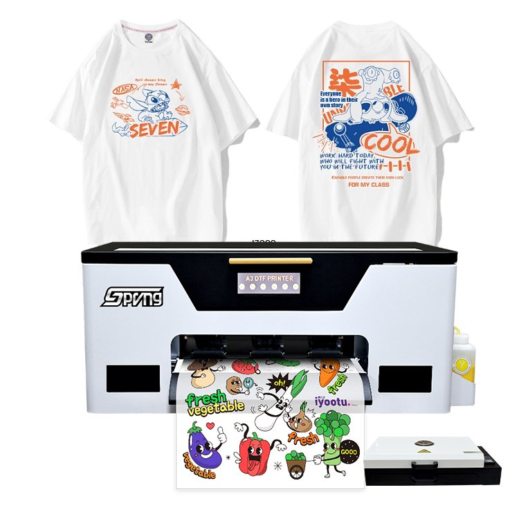 Spring 30cm Small Super Cheap DTF Printer T Shirt for DIY T Shirt and Garment Printing with xp600 i3200 print head