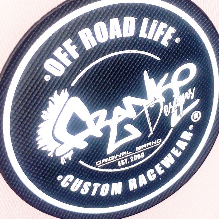 Custom 3D Raised Silicone TPU Logo Heat Transfer Iron-on Clothing Labels Washable For Garments Hats Bags Heat Transfer Sticker