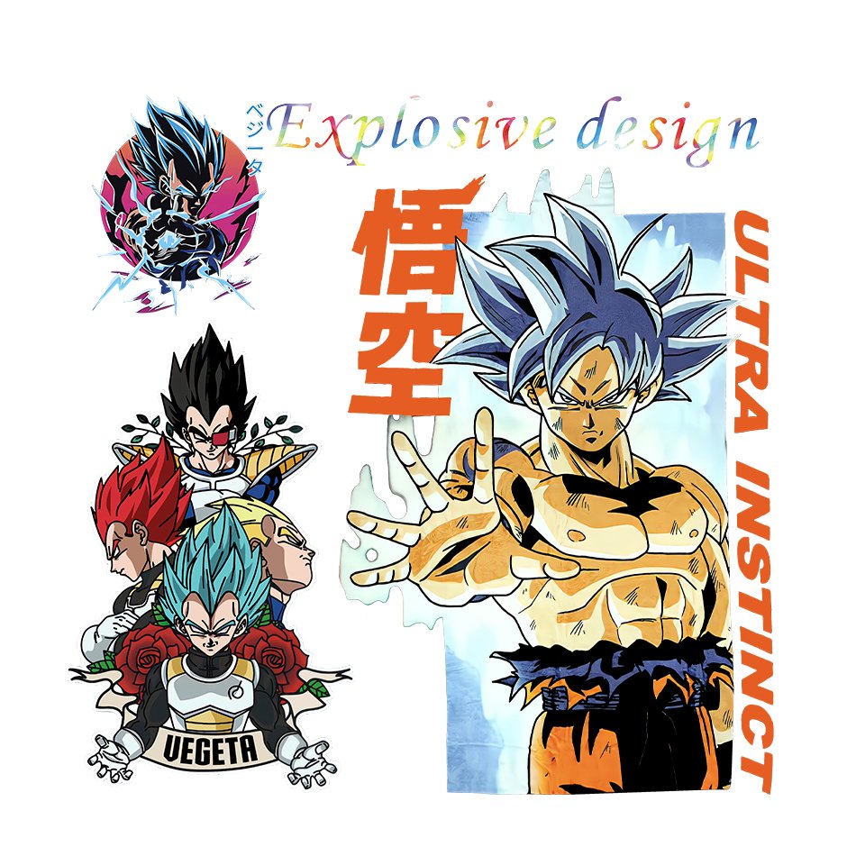 Factory custom high quality screen printing transfer dtf printing ready press heat transfer T-shirt