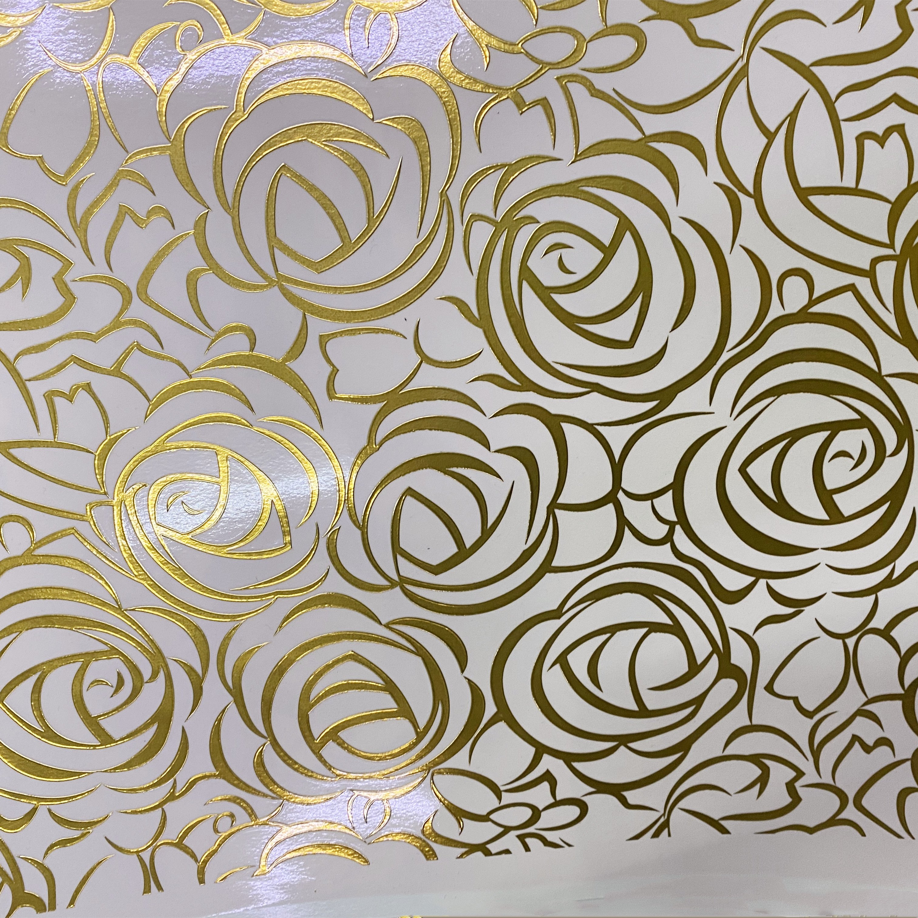 Classic Luxury Embossed Golden Gold Color Customized Water Slide Decals Water Transfer Printing Ceramic Decal For Plates