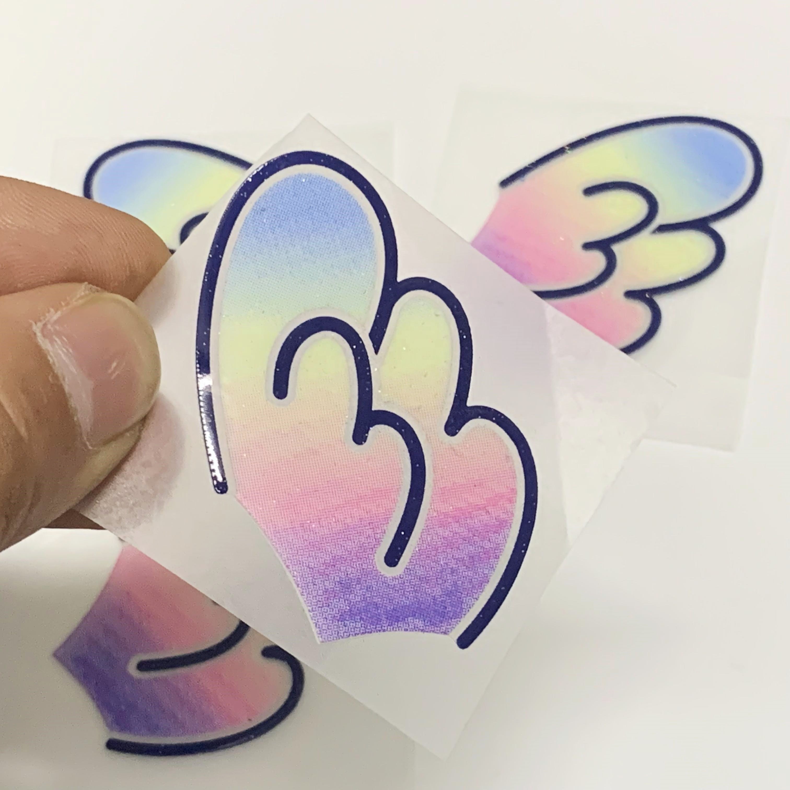 Factory Price Custom Design Iron On Silicone Heat Press Logo 3d Transfer Printing Labels For Clothing T-shirts