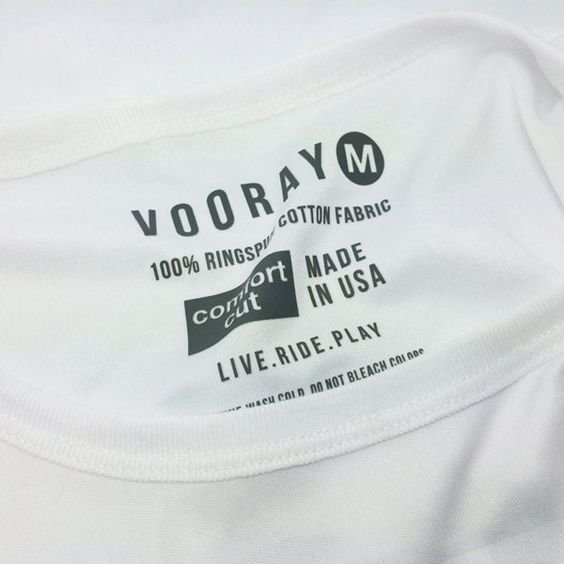 Hot sale heat transfer clothing labels neck label heat transfer size label for clothing
