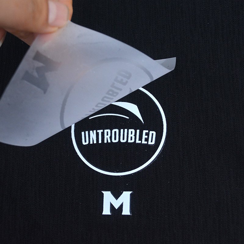 Custom Wholesale Name Silk Screen Printing Heat Transfer Wash Care Neck Labels for T Shirts