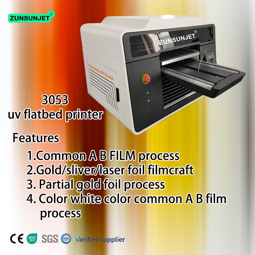 digital Uv Printing Machine Dtg Flatbed 4030 Printer Impresora A3 Uv De Cama Plana acrylic uv printer machine