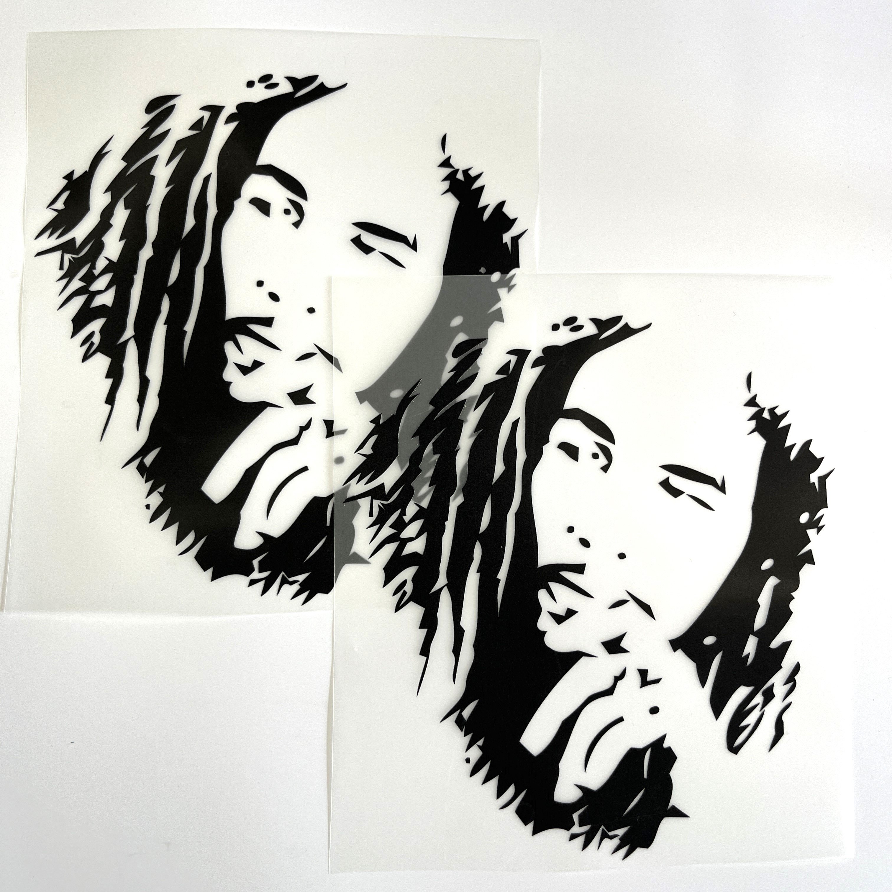 Factory produces high quality DTF decals heat press sticker transfer printing heat press sticker dtf transfers for t shirts