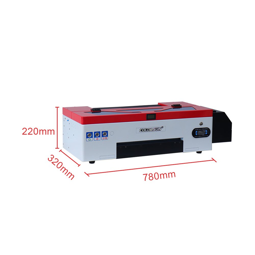 inkjet printer set heat transfer t-shirt direct to film printer A3 DTF printing machine