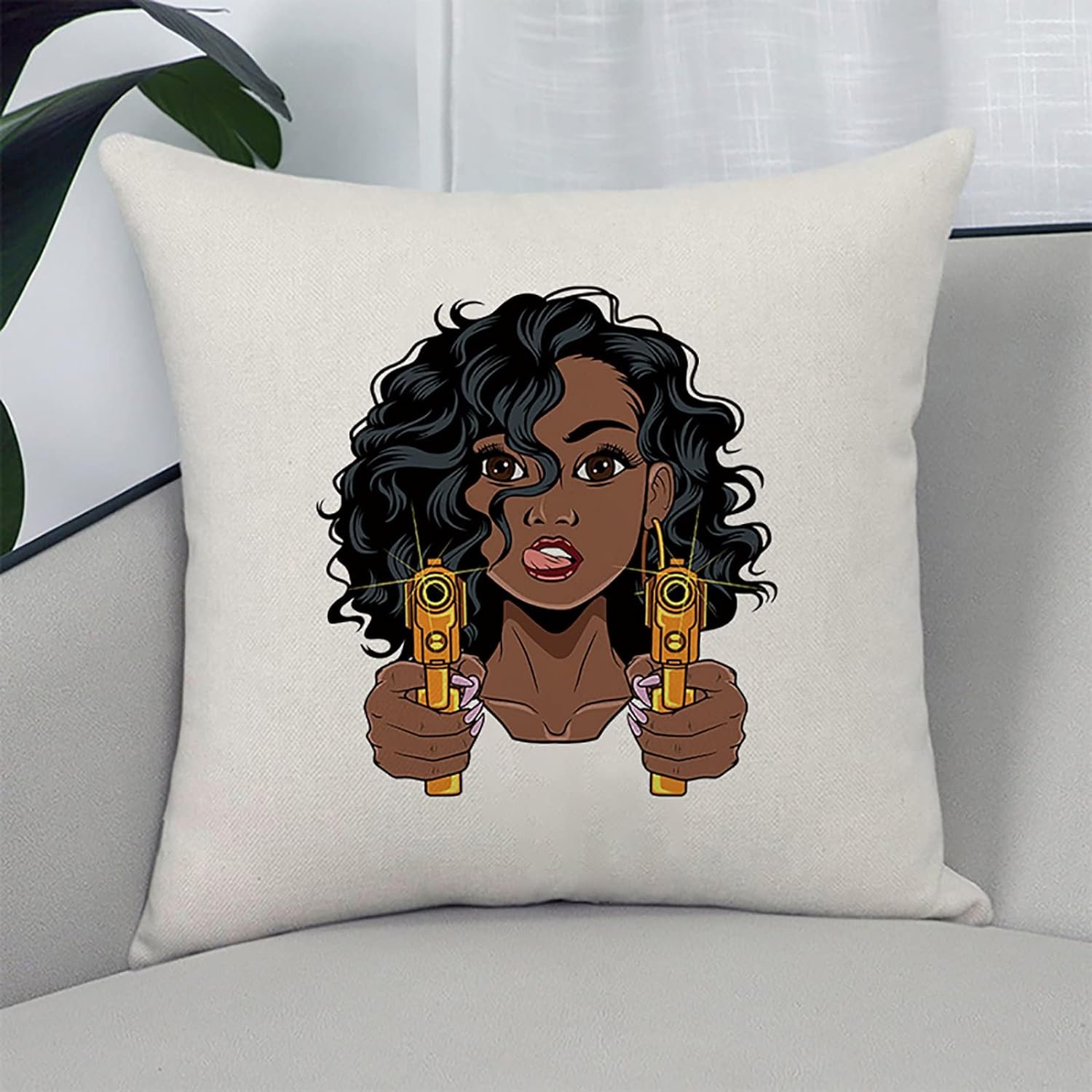 Iron On Patches for Clothing Afro Girl DIY Heat Transfer Decals for Clothes T-Shirt Jeans Backpacks Decals Thermal Transfers