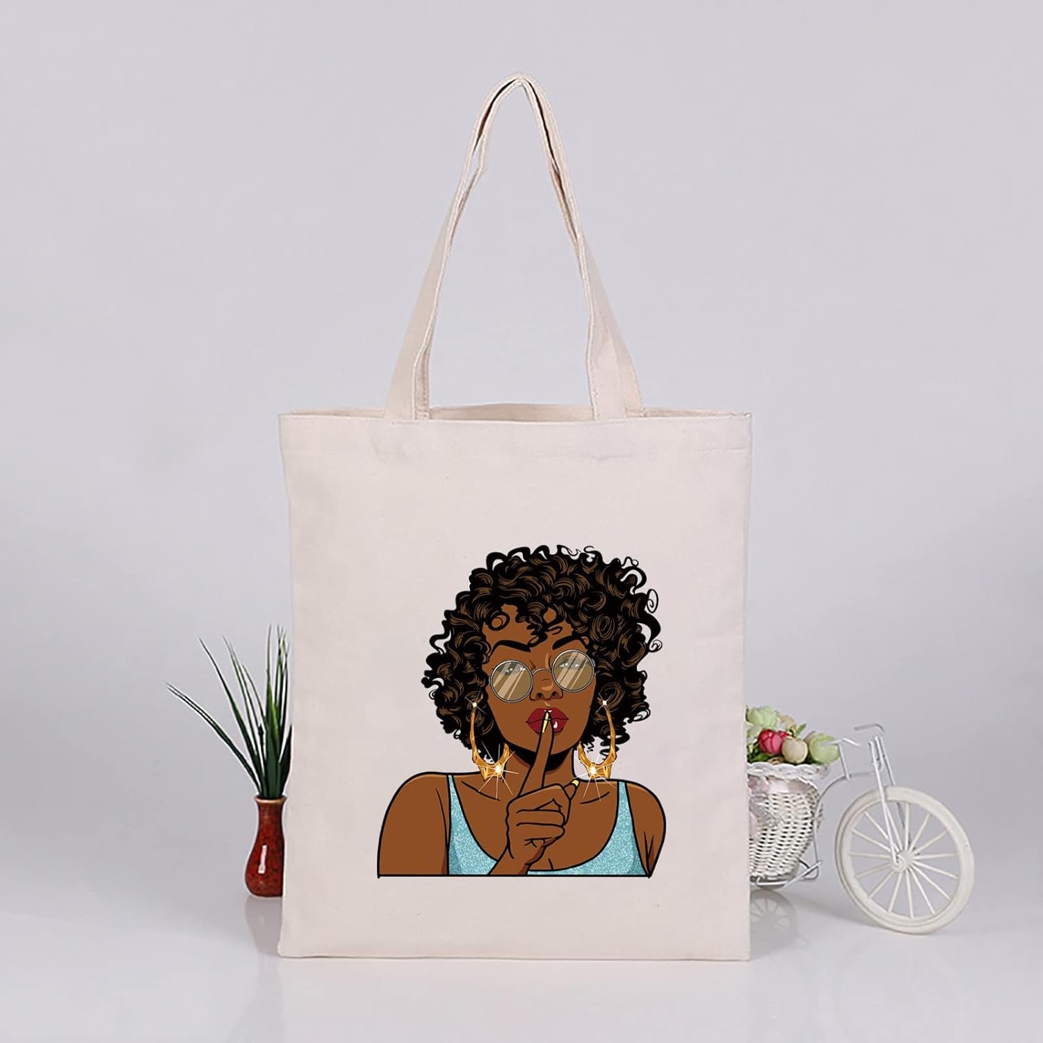 Iron On Patches for Clothing Afro Girl DIY Heat Transfer Decals for Clothes T-Shirt Jeans Backpacks Decals Thermal Transfers