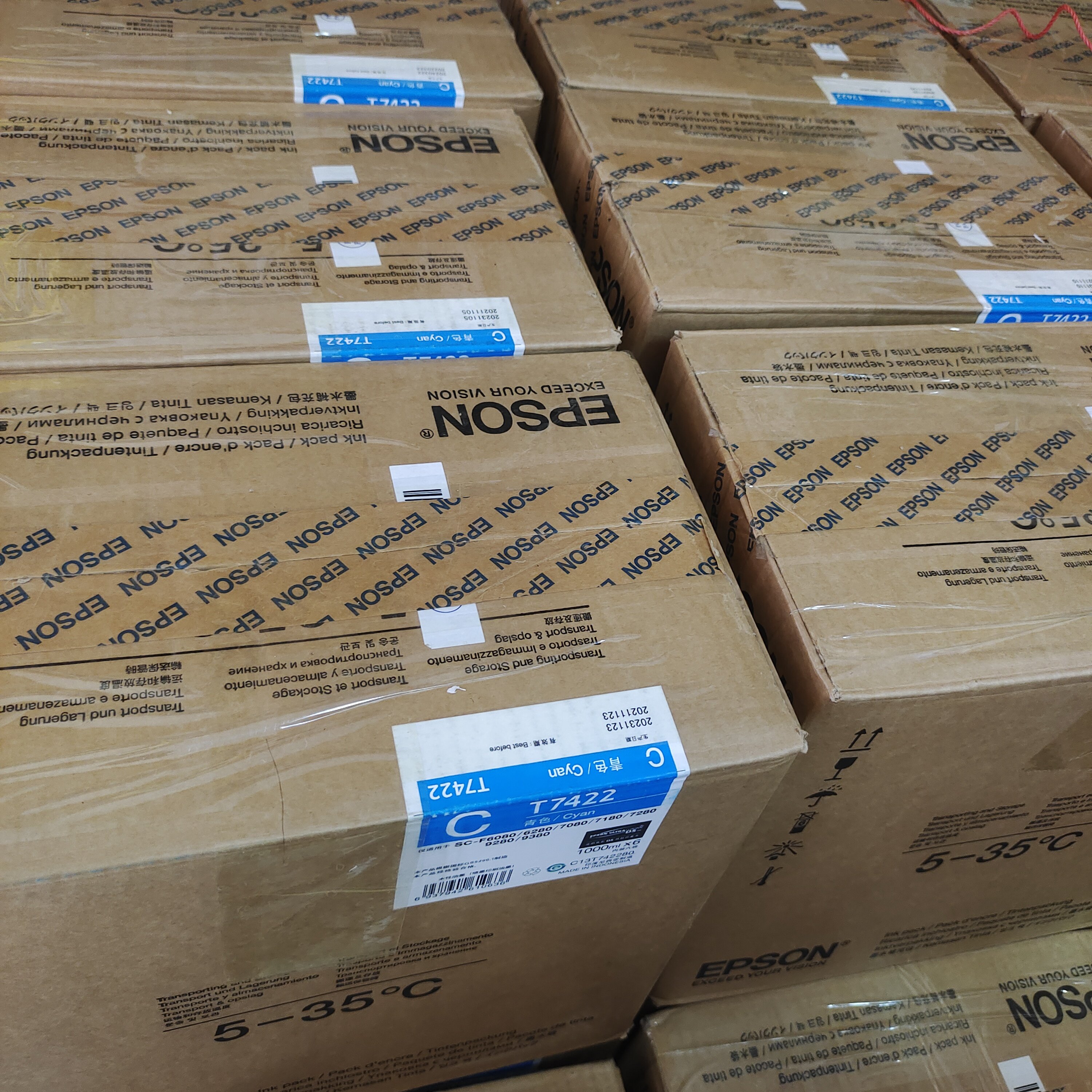 High concentration epson original HDK Sublimation Ink epson for F6200 F7200 F9200 F9300 F6000 printer