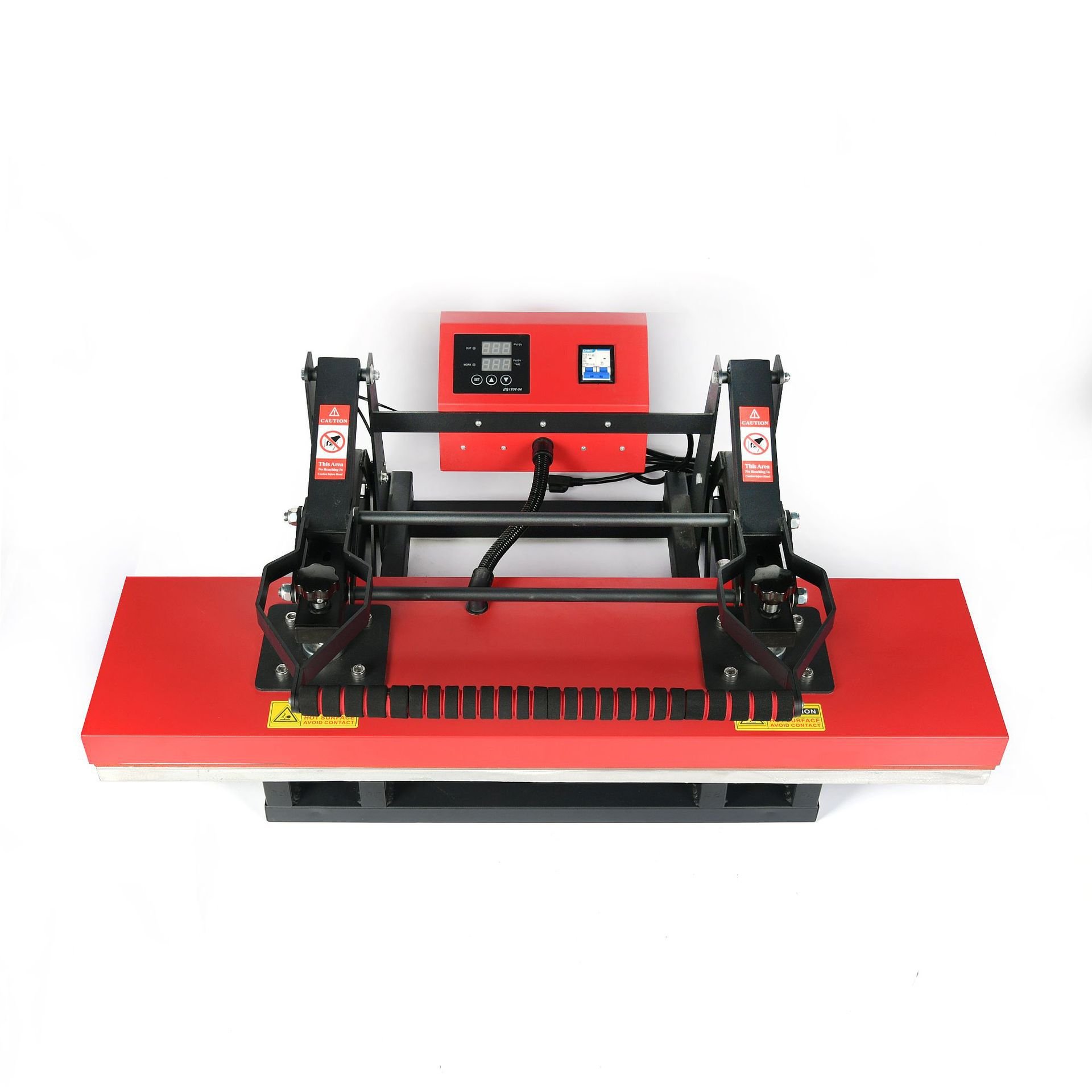 25x100CM Large size hot press machine for lanyard Heat sublimation heat transfer printing machine for woven lanyard