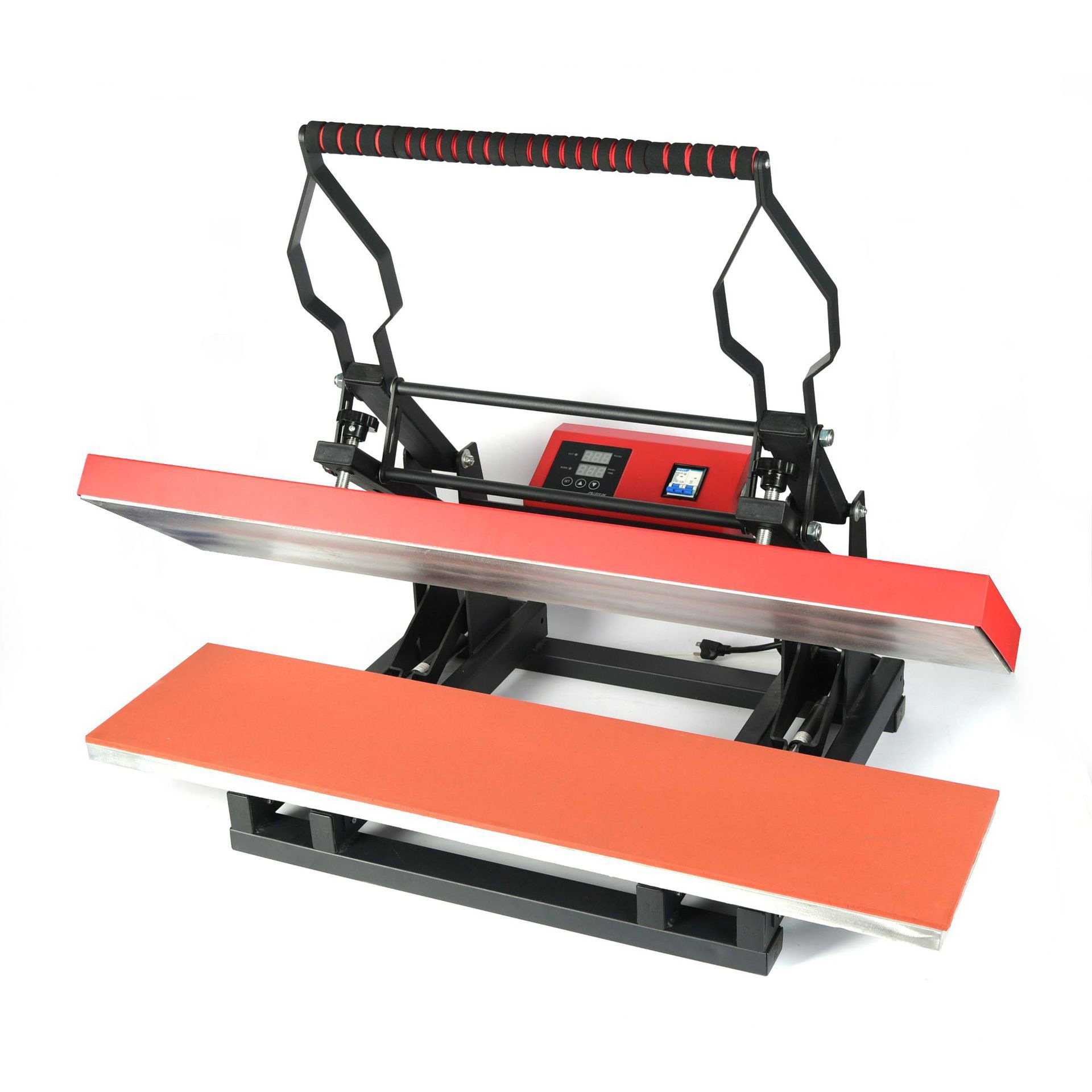 25x100CM Large size hot press machine for lanyard Heat sublimation heat transfer printing machine for woven lanyard