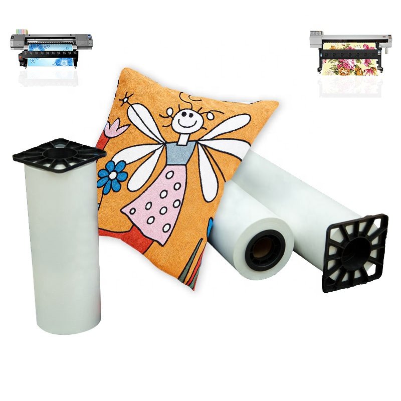 100gsm sublimation heat transfer paper digital printing paper Sublimation Paper Roll Jumbo for polyester fabric