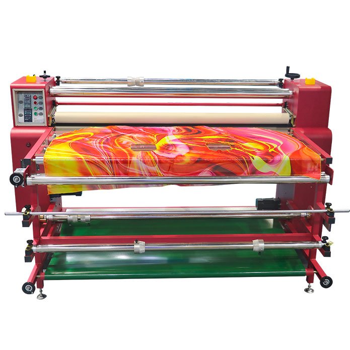 China Manufacturing Manual Heat Press Machine Roll to Roll Heat Transfer Printing for Garments and Plates 110V