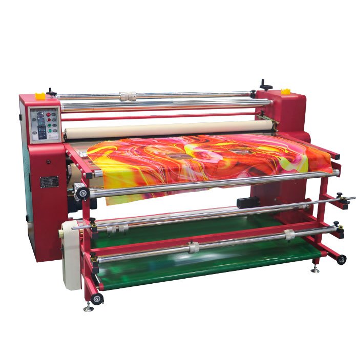 China Manufacturing Manual Heat Press Machine Roll to Roll Heat Transfer Printing for Garments and Plates 110V