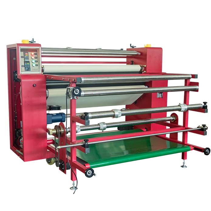 China Manufacturing Manual Heat Press Machine Roll to Roll Heat Transfer Printing for Garments and Plates 110V