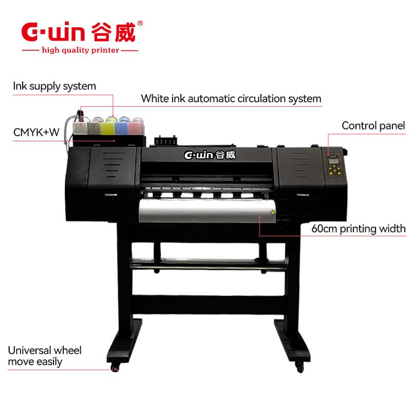 Gwin Guangzhou Factory Price A2 DTF Printer dtf printed sticker for t-shirts a1 dtf printer film for tshirt transfer printing