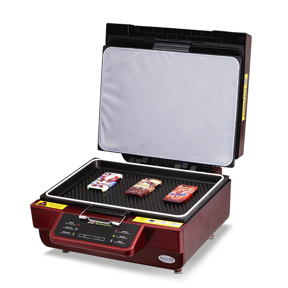 3D Vacuum heat transfer press machine Multifunction sublimation machine for mug t-shirts phoneshell mouse pad photoframe print