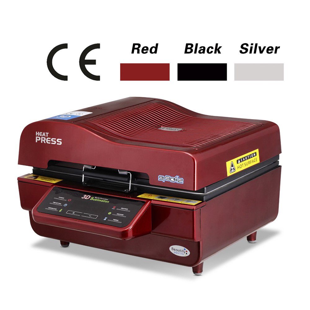 3D Vacuum heat transfer press machine Multifunction sublimation machine for mug t-shirts phoneshell mouse pad photoframe print