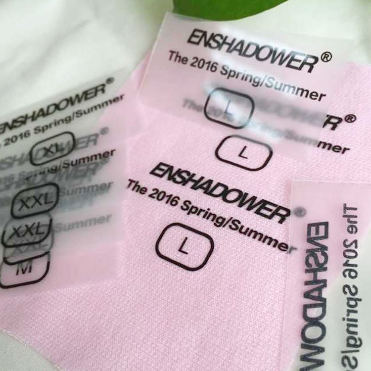 Brand Name Custom DTF Digital Print Effect Silicone Label 3d Heat Transfer Printing For CLothing / Shirt