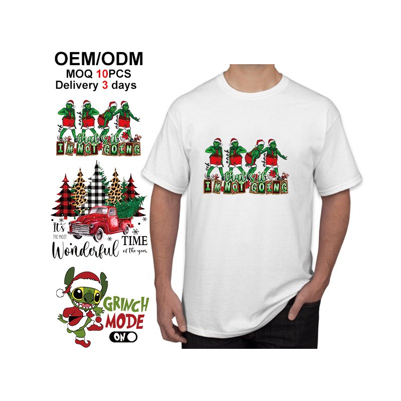 Custom all designs Eco ink ready to press gang sheets Iron On Heat DTF Transfer gang sheets for t shirts bags hats