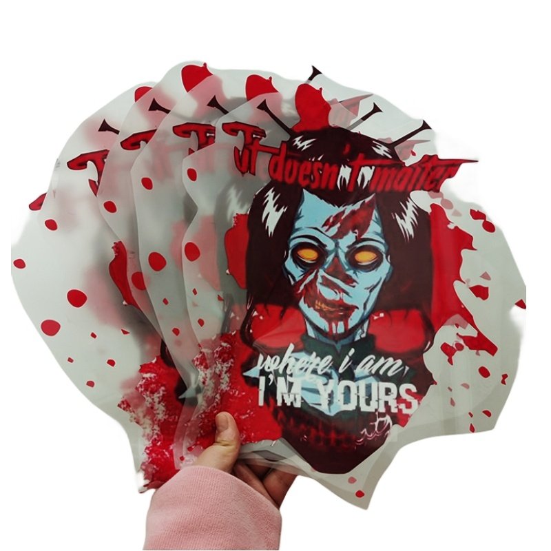 Christmas transfers printing dtf transfers stickers Wholesale Custom Design iron on Heat Ready to Press for T-shirts hoodies
