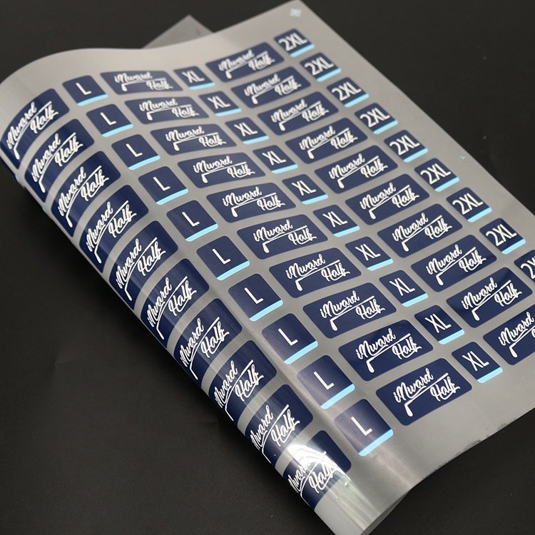 Custom Brand Name Heat Transfer 3D Logo Designs Silicone Clothing Label for T Shirts