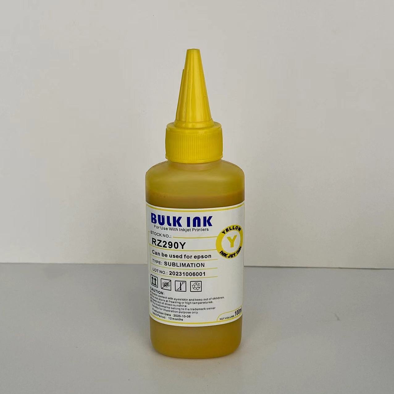 Hot sale transfer printing premium universal ink DYE inkjet sublimation refill inks for RZ290Y EPSON printers