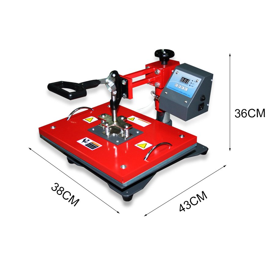 topjlh sublimation machine creative business multifunctional thermal press 8 in 1 Combo Machine heat press machine